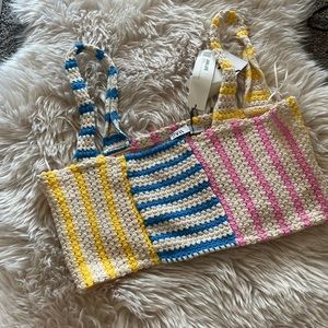 Zara crochet top